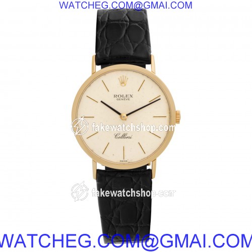Rolex 4112 Cellini Manual Unisex 18k yellow gold 2
