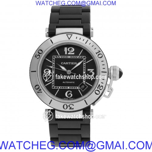 Cartier W31077U2 Pasha Seatimer Automatic Male Stainless Steel 2