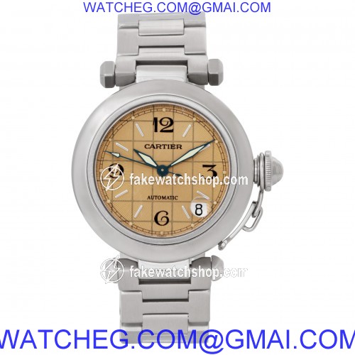 Cartier 2324 Pasha 35 Automatic Female Stainless Steel 2