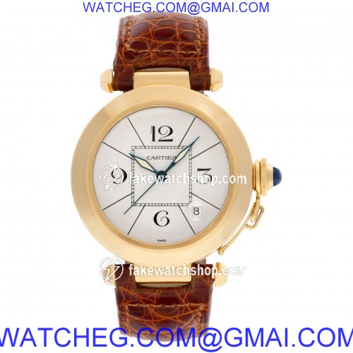 Cartier 820901 Pasha Automatic Male 18k yellow gold 2