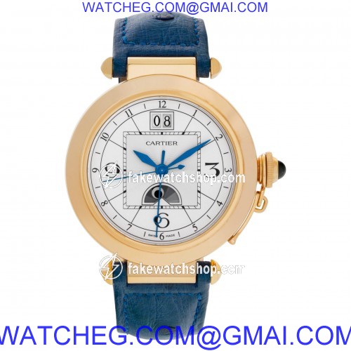 Cartier W3109151 Pasha Automatic Male 18k rose gold 2