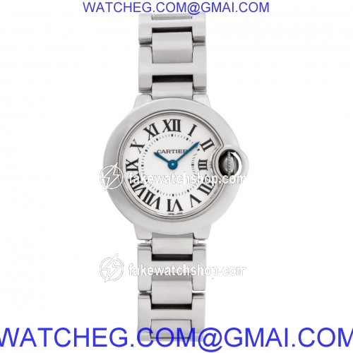 Cartier w69010Z4 Ballon Bleu Quartz Female Stainless Steel 2
