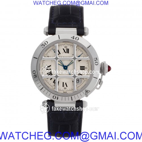 Cartier W3102255 Pasha 38 Automatic Unisex Stainless Steel 2