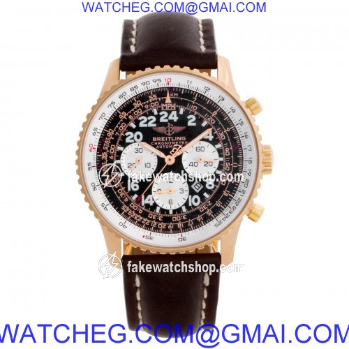 Breitling r22322 Cosmonaute Automatic Male 18k rose gold 2