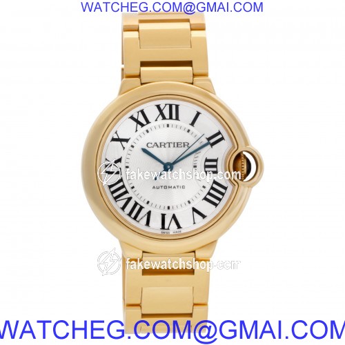 Cartier WGBB0011 Ballon Bleu Automatic Unisex 18k yellow gold 2