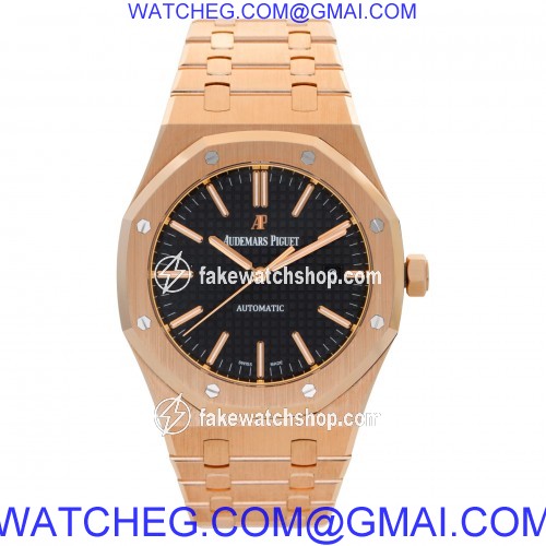 Audemars Piguet 15400OR.OO.1220OR.01 Royal Oak Automatic Male 18k Pink Gold 2