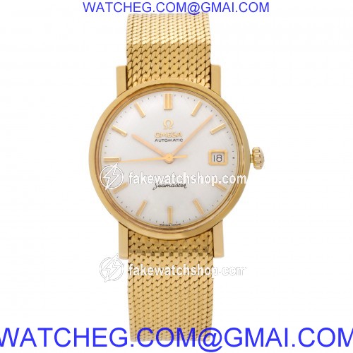Omega 14743 SC-62 Seamaster Automatic Unisex 18k Yellow Gold 2