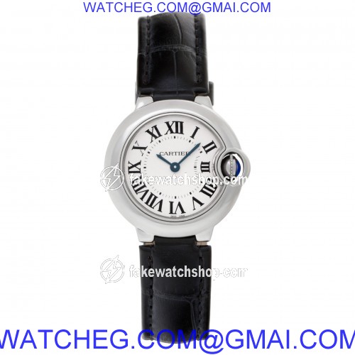 Cartier W69010Z4 Ballon Bleu Quartz Female Stainless Steel 2