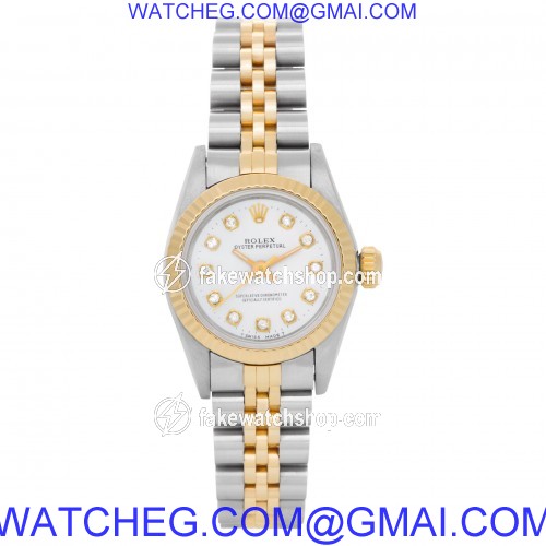 Rolex 67193 Oyster Perpetual Automatic Female Stainless Steel 2
