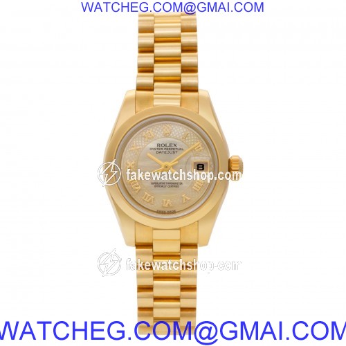 Rolex 179168 Datejust Automatic Female 18k yellow gold 2