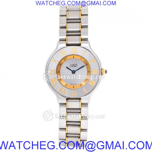 Cartier 14320 21 Quartz Female Stainless Steel 2