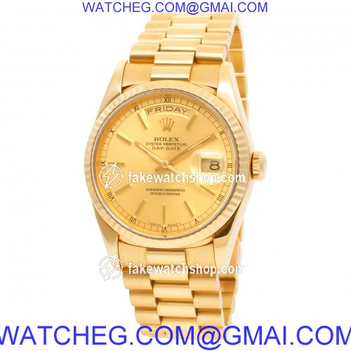 Rolex 18238 Day-Date Automatic Male 18k yellow gold 2