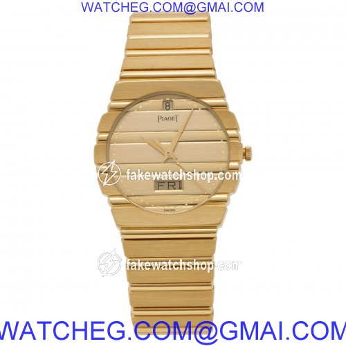 Piaget 15562C701 Polo Quartz Unisex 18k yellow gold 2