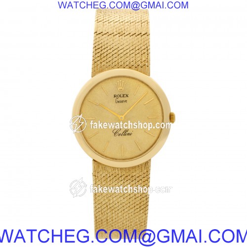 Rolex 653 Cellini Manual Unisex 14k yellow gold 2