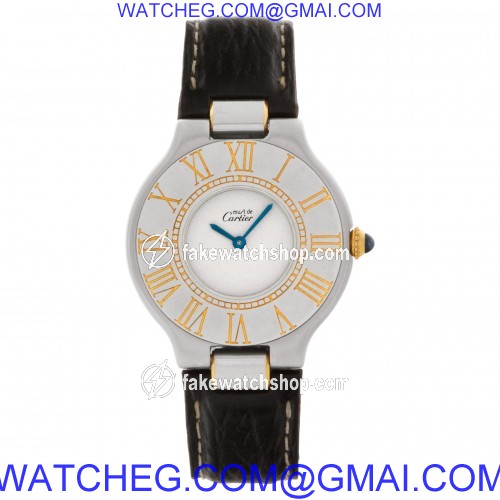 Cartier W1000944 Must 21 Quartz Male Stainless Steel 2