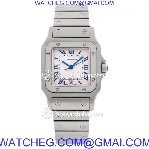 Cartier w20018D6 Santos Quartz Unisex Stainless Steel 2