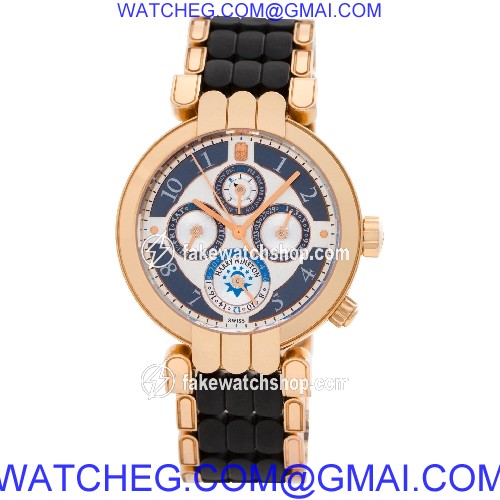 Harry Winston 200-mawpc-38 Perpetual Calendar Automatic Male 18k rose gold 2