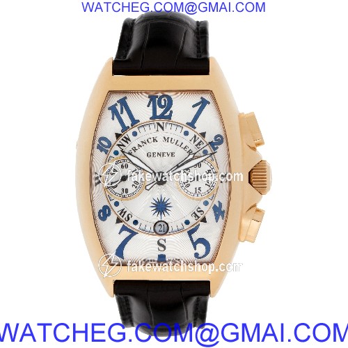 Franck Muller 8080 CC AT Chronograph Automatic Female 18k rose gold 2