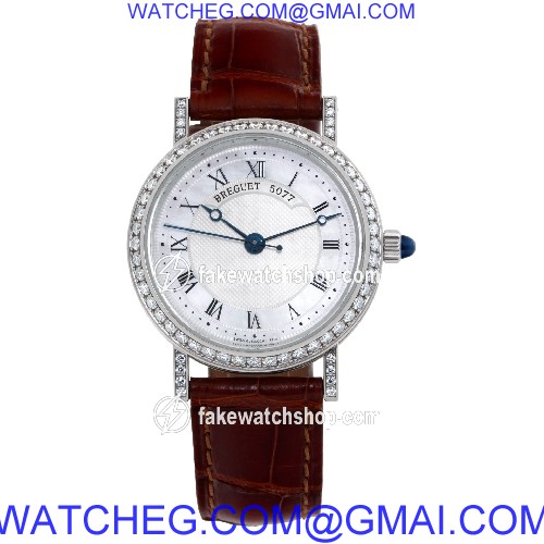 Breguet 8068BB/52/964/DD00 Classique Automatic Female 18k White Gold 2