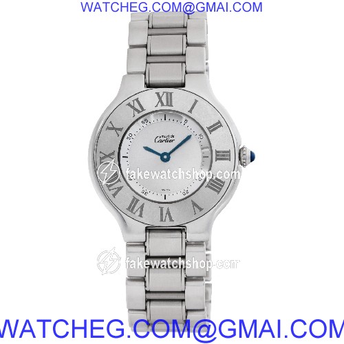 Cartier 1330 21 Quartz Female Stainless Steel 2