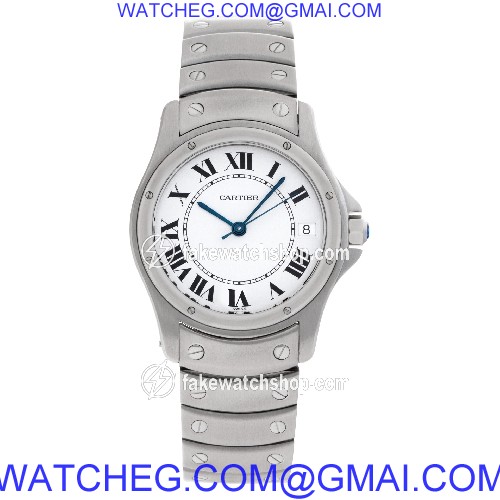 Cartier W20026K1 Santos Automatic Unisex Stainless Steel 2