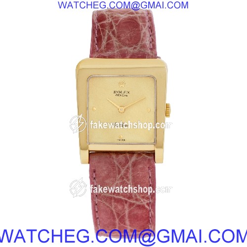 Rolex 4100 Cellini Manual Female 18k yellow gold 2