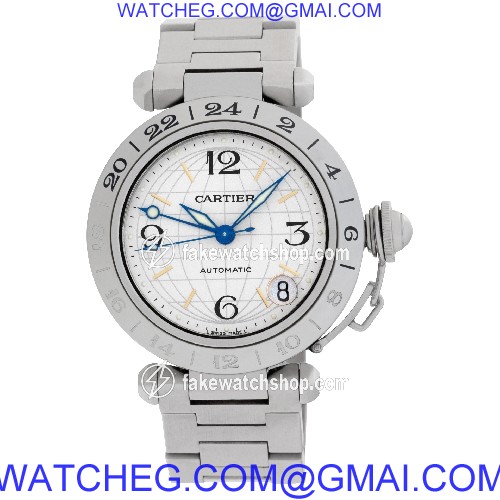 Cartier W31078M7 Pasha C Automatic Female Stainless Steel 2