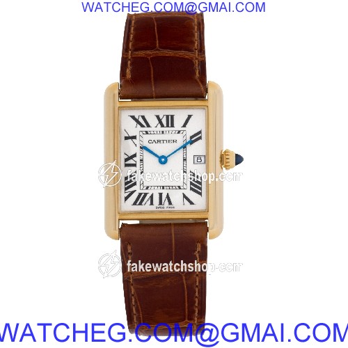 Cartier W1529756 Tank Louis Quartz Unisex 18k yellow gold 2