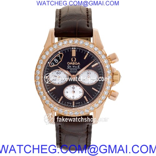 Omega 422.58.35.50.13.001 De Ville Automatic Female 18k rose gold 2