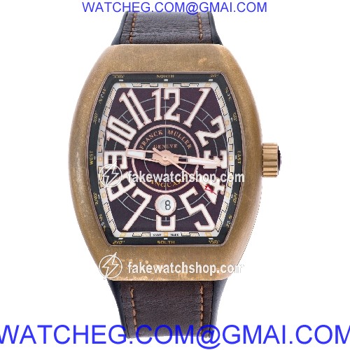 Franck Muller 45SCCIRBRNBRN Vanguard Automatic Male Bronze 2