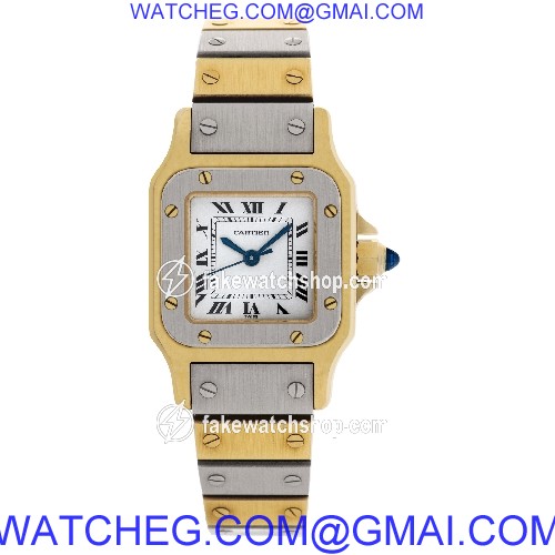 Cartier Limited Edition Santos Automatic Female 18k yellow gold 2