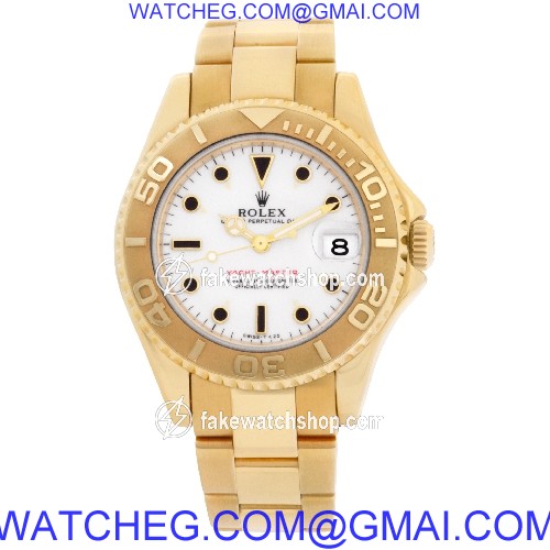Rolex 168628 Yacht-Master Automatic Unisex 18k yellow gold 2