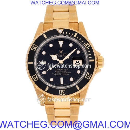 Rolex 16618 Submariner Automatic Male 18k yellow gold 2