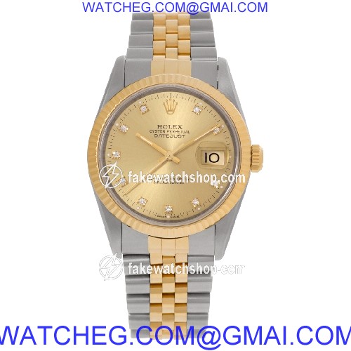 Rolex 16233 Datejust Automatic Unisex Stainless Steel 2