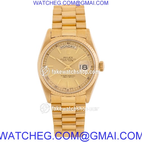 Rolex 18038 Day-Date Automatic Male 18k yellow gold 2