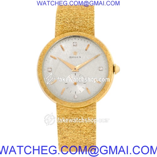 Rolex 8405 Classic Manual Unisex 18k yellow gold 2