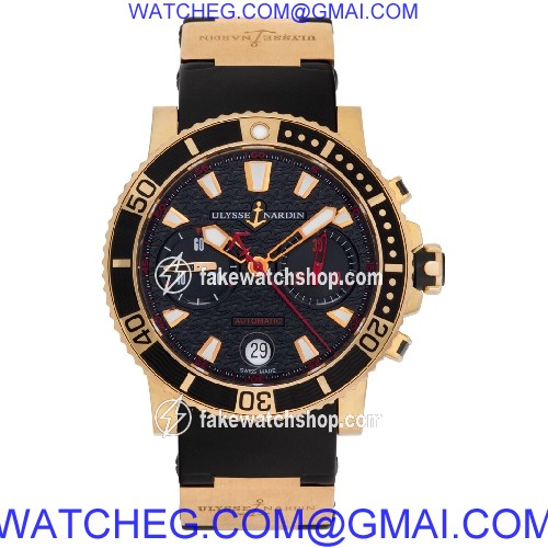 Ulysse Nardin 8006-102 maxi diver Automatic Male 18k yellow gold 2