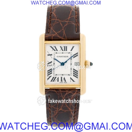 Cartier W1529756 Tank Louis Quartz Unisex 18k yellow gold 2