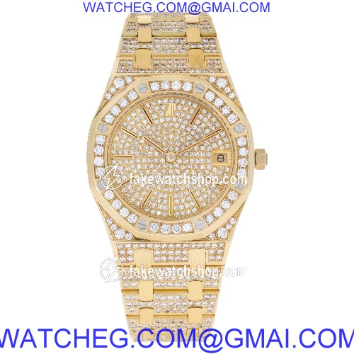 Audemars Piguet 56082BA Royal Oak Quartz Unisex 18k yellow gold 2