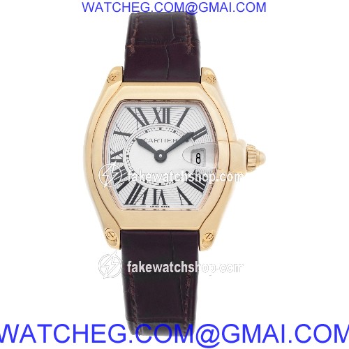Cartier W62018Y5 Roadster Quartz Female 18k yellow gold 2