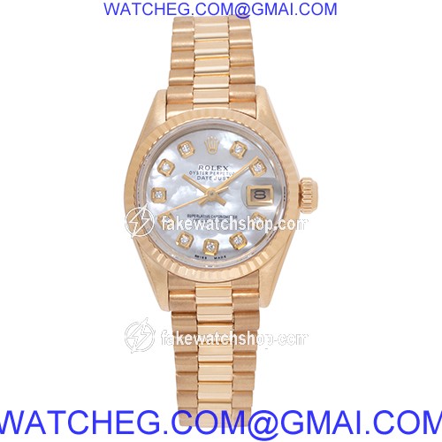 Rolex 69178 Datejust Automatic Female 18k yellow gold 2