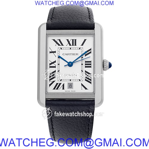 Cartier W5200027 Tank Solo Automatic Unisex Stainless Steel 2