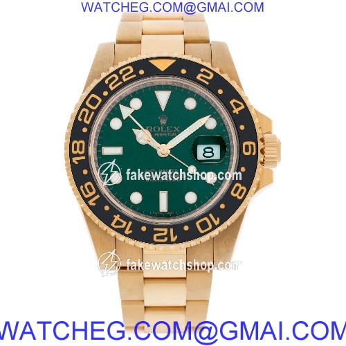 Rolex 116718 GMT-Master II Automatic Male 18k yellow gold 2