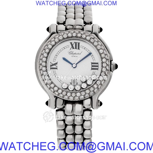 Chopard 8236 Happy Diamond Quartz Female Stainless Steel 2
