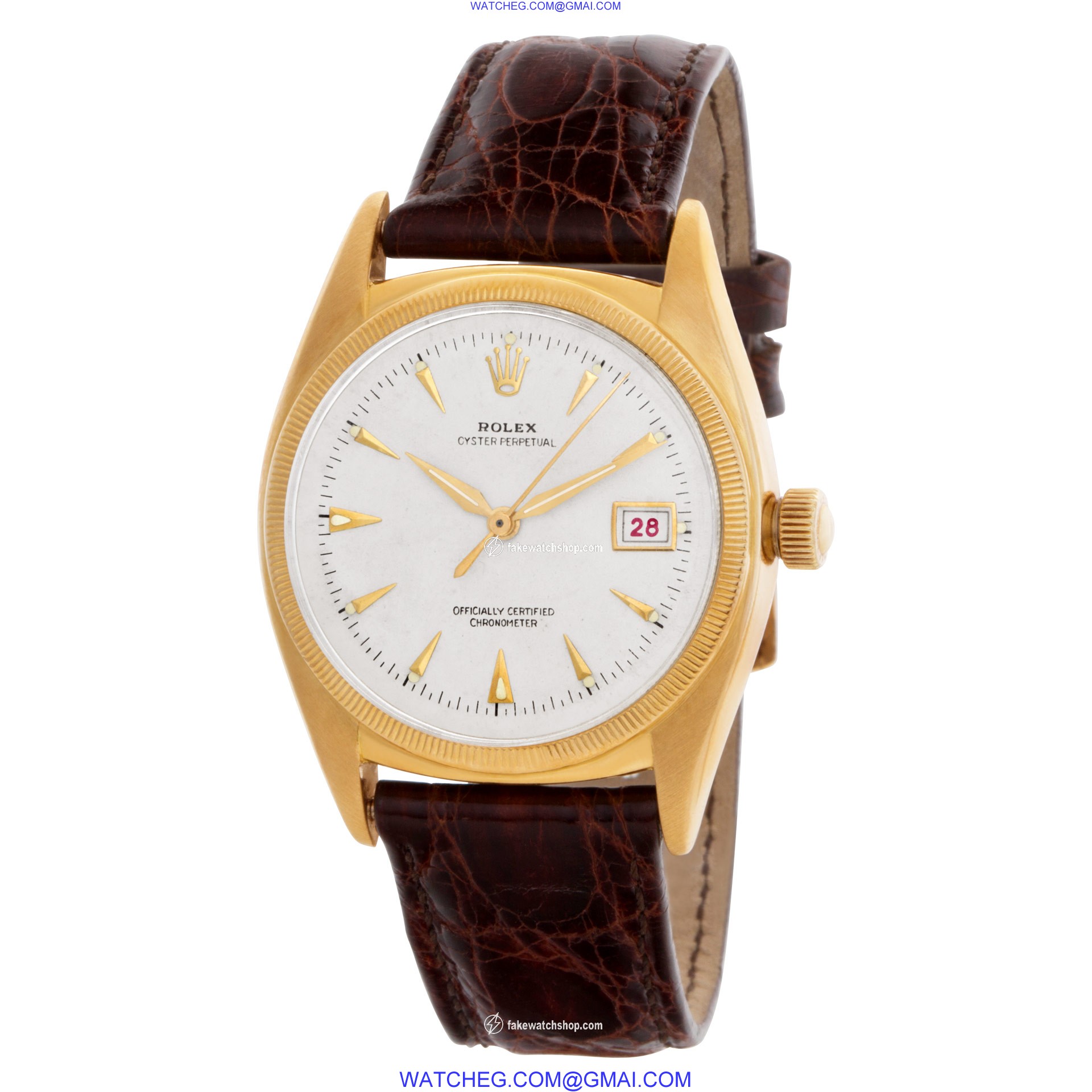Rolex 6155 Datejust Automatic Male 18k yellow gold 2