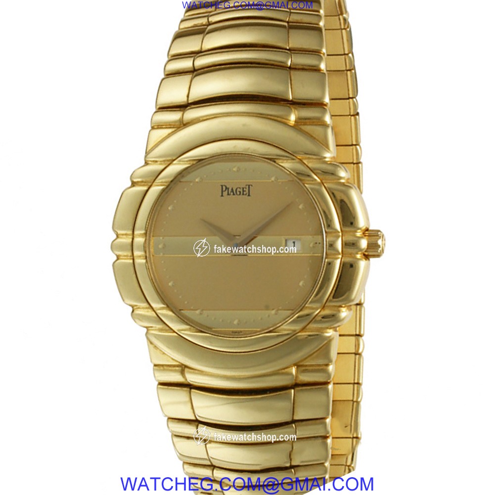 Piaget 17141m411d Tanagra Quartz Male 18k yellow gold 2