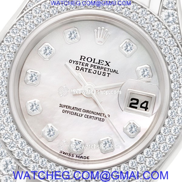 Rolex 80359 Pearlmaster Automatic Female 18k yellow gold 2