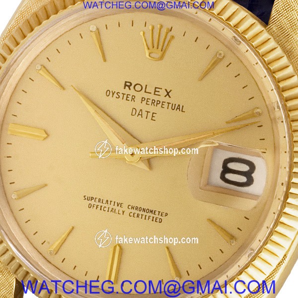 Rolex 6534 Date Automatic Male 14k yellow gold 2