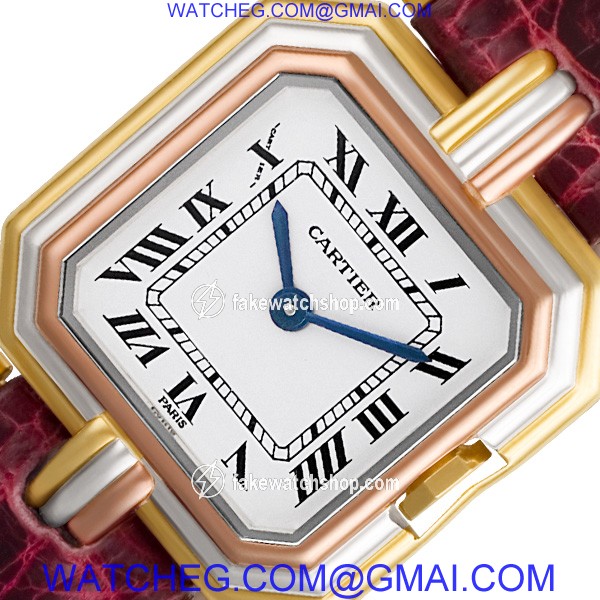 Cartier 660020491 Ceinture Quartz Female 18k White & Yellow Gold 2