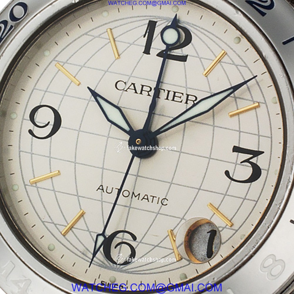 Cartier W31078M7 Pasha Automatic Unisex Stainless Steel 2